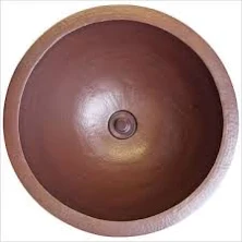 Linkasink BLD104 Small Flat Round Builders Series