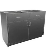 Inter Dyne Systems SBC3548-A Stainless Steel Base Cabinet, 2 Doors, 2 Drawers