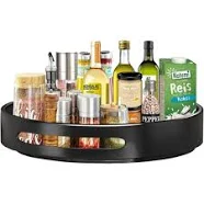 LunaLulink LunaLulinlk Stainless Steel Cabinet and Table Top Lazy Susan