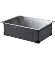 Kraus Premier Undermount Stainless Steel 20 in. Single Bowl Kitchen Sink KBU11