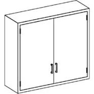 Blickman B35LS Wall Cabinet 35